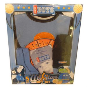 5PC ALL STAR BABY GIFT SET