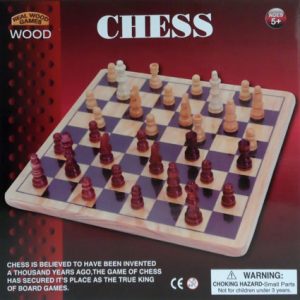 SOLID WOOD CHESS GAME