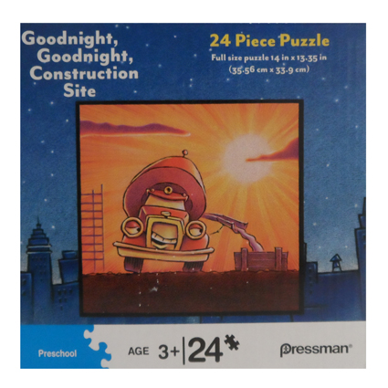 GOODNIGHT CONSTRUCTION SITE PUZZLE