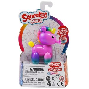 SQUEAKEE MINI RAINBOW UNICORN