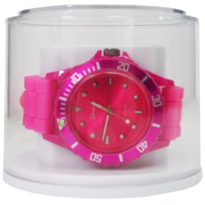 LADYS WATCH SILICON GIFT BOX ASST