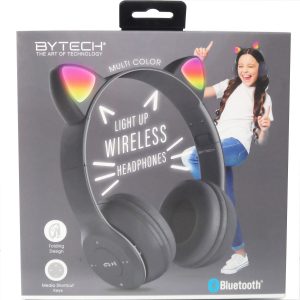 BE CAT LED HEADPHONE-BK