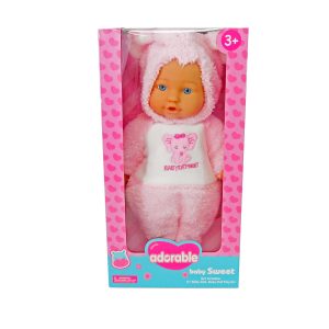 BABY DOLL N' ELEPHANT OUTFIT CAUC