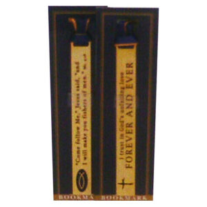 INSPIRATIONAL BRASS BOOKMARK