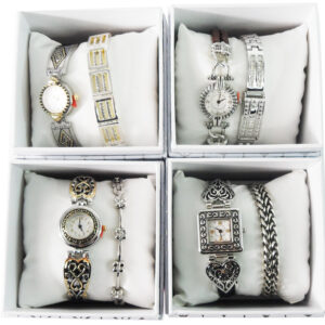 LADY'S WATCH WITH CONCHO SETS