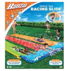 16" TRIPLE RACER WATER SLIDE