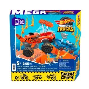 MEGA HOT WHEELS SMASH AND CRASH TIGER SHARK