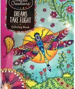64PG DREAMS AKE FLIGHT COLORING BOOK