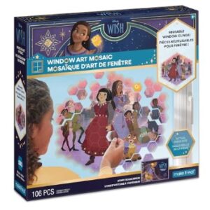 DISNEY WISH ASHA & TEENS WINDOW ART