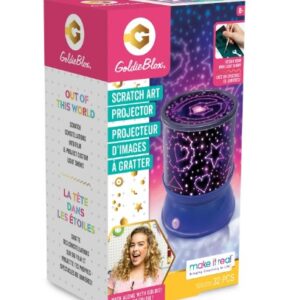 GOLDIE BLOX DIY SCRATCH-ART PROJECTOR