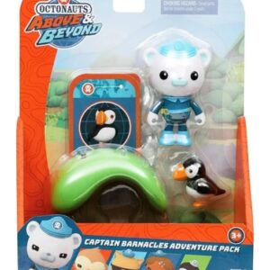 OCTONAUTS ABOVE & BEYOND CAPTAIN BARNCLES 3" FIGURES