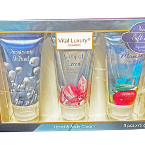 3 PC HAND CREAM SET-BLUE