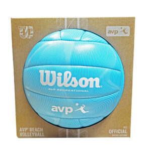 AVP MOVEMENT VOLLEYBALL LIGHT BLUE ECO DISPLAY