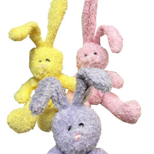 13" POSEABLE EARED BUNNIES
