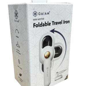 FOLDABLE MINI TRAVEL IRON-WHITE