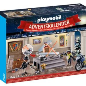 PLAYMOBIL ADVENT CALENDAR POLICE MUSEUM