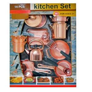 COPPER KITCHEN SET LARGE