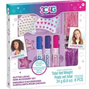 IMAGINATION LAND GLITTER LOCKS HAIR ACCESSORIES SET