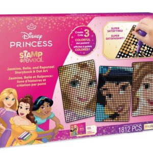 DISNEY STAMP TO REVEAL LARGE SET JASMINE,BELLE, REPUNZEL