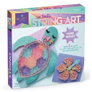 CRAFT TASTIC SEA TURTLE STRING ART