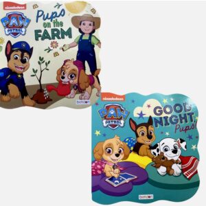 PAW PATROL PUPS BOOKS ASST PUPS ON THE FARM,GOODNIGHT PUPS