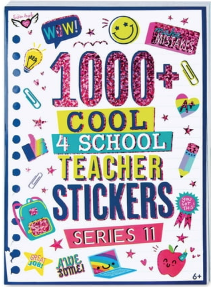 1000 COOL 4 SCHOOL TEACHER STICKER BOOK