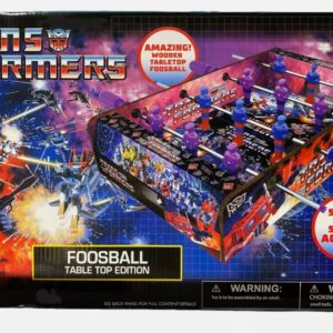 TRANSFORMERS WOODEN FOOSEBALL TABLE