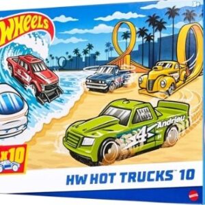HOT WHEEL HOT TRUCKS 10 PACK