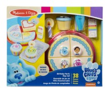 BLUES CLUES WOODEN BIRTHDAY PARTY SET