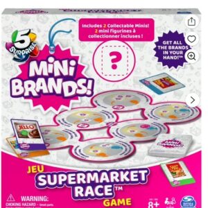 SUPERMARKET RACE MINI BRANDS GAME