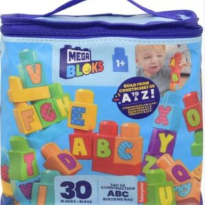 MEGA BLOKS ABC BUILDING BAG
