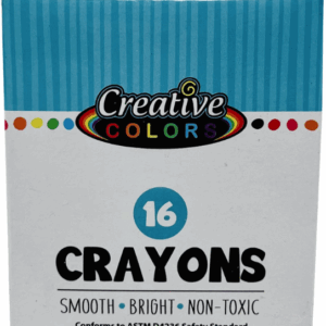 CREATIVE COLORS 16 PK CRAYONS
