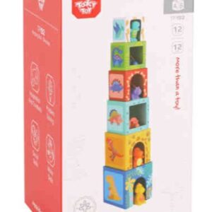 TOOKY TOY NESTING BOX-DINO