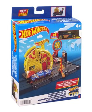 HOT WHEELS RACING SET CITY LIFE ASST