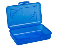 COBALT CRUSH BLUE PENCIL BOX