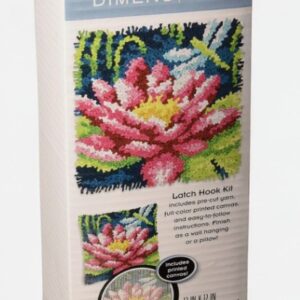 LILY LATCH HOOK 12 X 12