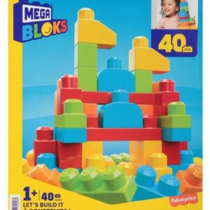 MEGA BLOKS 40 PC BLOCK BOX