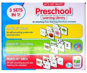 LEARNING LIBRARY ACTIVITY SET-PRESCHOOL