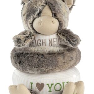 NEIGH NEIGH I LOVE YOU STACKABLE PLUSH HORSE
