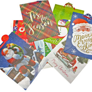 18" (XLARGE)HOLIDAY CHRISTMAS BAG - ASST