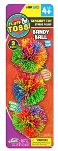 FLUFF & TOSS MINI BANDY BALL 3PK