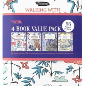 COLORING BOOKS 4 PK