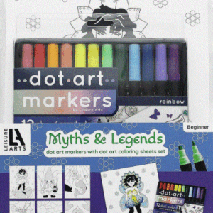 MYTHS/LEGENDS DOT ART WITH MARKERS