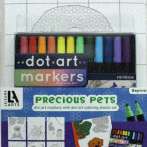 PETS DOT ART WITH MARKERS