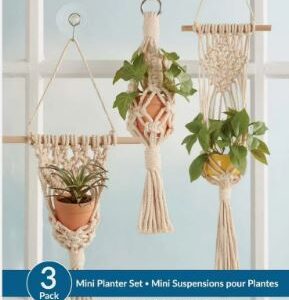 MINI PLANTER MACRAME KIT