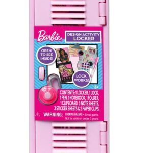 BARBIE DESIGN ACTIVITY LOCKER