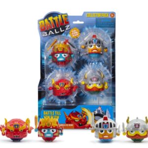 BATTLE BALLZ W/SECRET WEAPONS SCORCH,SOLAR,VOLCANON & ICE-BERG