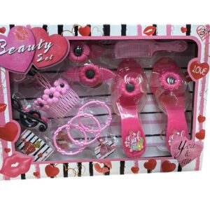 HEARTS AND STRIPES BEAUTY SET