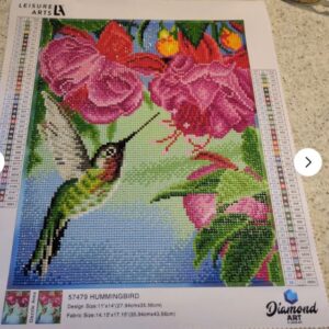DIAMOND ART HUMMINGBIRD