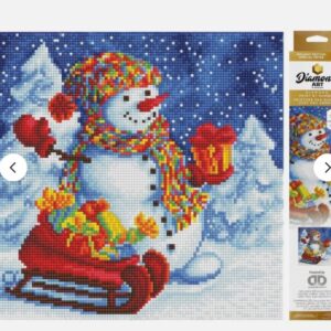 DIAMOND ART HOLIDAY SNOWMAN FUN